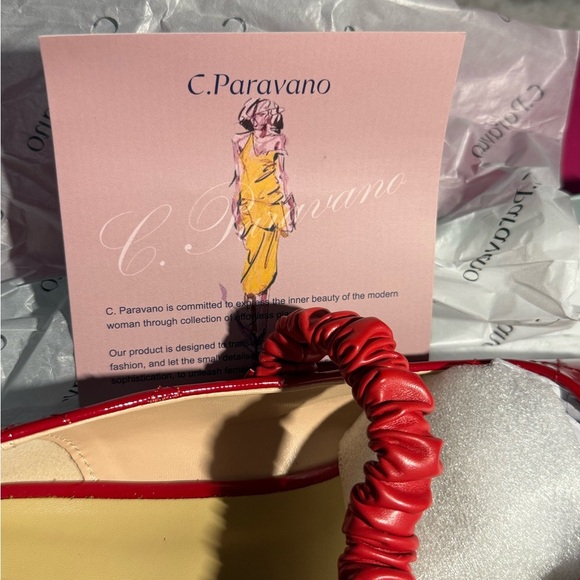 Chic Red Quilted Flats by C. paravona - Picture 5 of 16